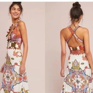 Anthropologie Cleobella Boho Maxi Dress Size S